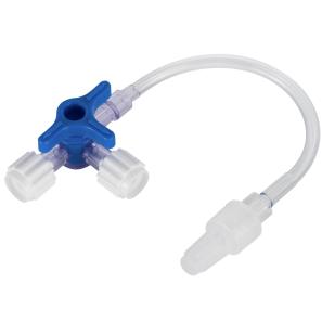 SW4423 Premium Disposable Sterile Three-Way Stopcock with Extension Tube for Hospital Use