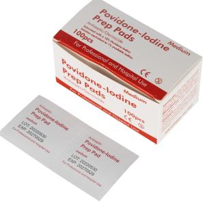 SW3129 Disposable Sterile Medical Povidone-Iodine Prep Pads